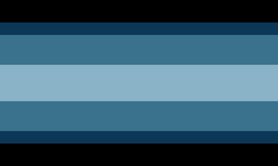 Symbol-less aetherine flag.